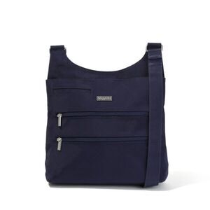 Baggallini Bucket Bagg Crossbody Purse Bag Wallet Carryall Blue